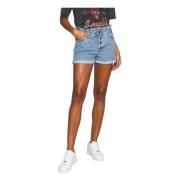 Only Cuba Life Paperbag Shorts Blue, Dam