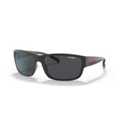 Arnette Dynamiska Wraparound Solglasögon Bushwick Modell Black, Unisex