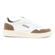 Autry Andningsbara Medalist Sneakers med Gummisula White, Herr