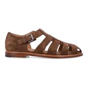 Church's Brun Läder Fiskare Sandal Brown, Herr