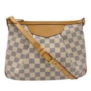 Louis Vuitton Vintage Pre-owned Canvas louis-vuitton-vskor White, Dam