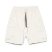 Rick Owens Cargobela Shorts White, Herr