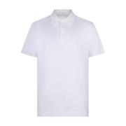 Givenchy Logo Broderi Pikétröja White, Herr