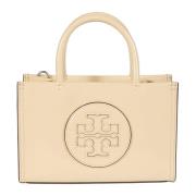 Tory Burch Liten Toteväska för Ella Beige, Dam