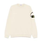 Stone Island Kompass Sweatshirt Sand Beige, Herr