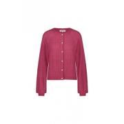 FABIENNE CHAPOT Charlotta Cardigan Pink, Dam