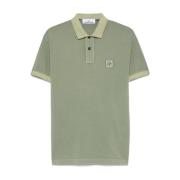 Stone Island Grön T-shirt & Poloset Green, Herr