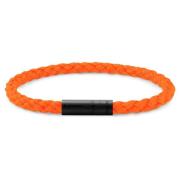 Le Gramme Fluorescerande Orange Nato Kabelarmband 5g Orange, Unisex