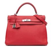 Hermès Vintage Pre-owned Laeder handvskor Red, Dam