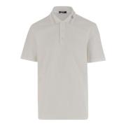 Versace Polo skjorta med Medusa broderi White, Herr