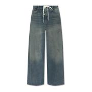 MM6 Maison Margiela Jeans med vintage-effekt Blue, Dam