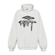 Balenciaga Tryckt Sweatshirt Gray, Herr