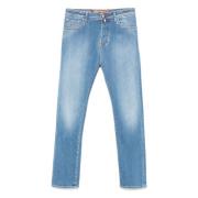 Jacob Cohën Bard Jeans med Japanskt Tyg Blue, Herr