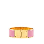 Hermès Vintage Pre-owned Tyg armband Pink, Dam