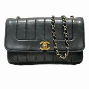 Chanel Vintage Pre-owned Tyg chanel-vskor Black, Dam