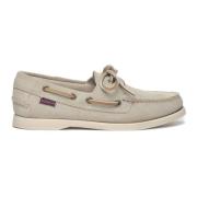 Sebago Platta skor för kvinnor Beige, Dam