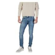 Calvin Klein Jeans Skinny Jeans Kollektion Vår/Sommar Blue, Herr