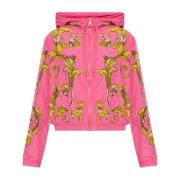 Versace Jeans Couture Jacka med Outline Barocco print Pink, Dam