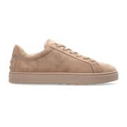 Tod's Mocka sneakers Beige, Dam