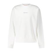 Marni Mysig Oversized Tröja White, Herr