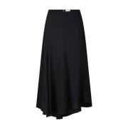 Isabel Marant Silke Hortensia Midi Kjol Black, Dam