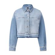 Marc Cain Denim skjorta stil jacka Blue, Dam