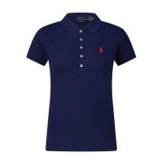 Polo Ralph Lauren Klassisk Bomullspolo Blue, Dam