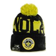 New Era NFL Pom Pom Hat Field Sport Knit Black, Herr