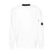 C.P. Company Vit Sweatshirt för en stilren look White, Herr