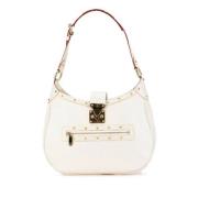 Louis Vuitton Vintage Pre-owned Vitt guld louis-vuitton-vskor White, D...