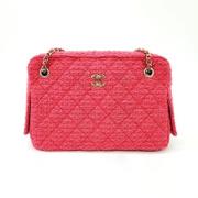 Chanel Vintage Pre-owned Ylle crossbodyvskor Pink, Dam