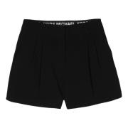 Michael Kors Plizzerade crêpeshorts Black, Dam