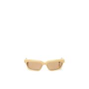 Jacquemus Gula Linser UV-skydd Solglasögon Yellow, Unisex