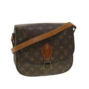 Louis Vuitton Vintage Pre-owned Canvas louis-vuitton-vskor Brown, Dam