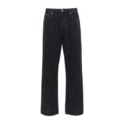 Golden Goose Raw-Cut Edge Jeans Black, Herr