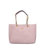 Guess Tote Bag Pink, Dam