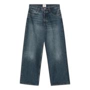 Anine Bing Jeans med avslappnad passform Blue, Dam