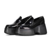 Hogan Komfort Kilar Loafers med Memory Foam Black, Dam