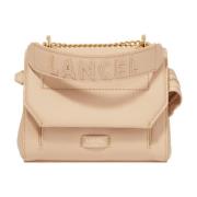 Lancel Snygg Urban Flapväska Ninon Beige Beige, Unisex