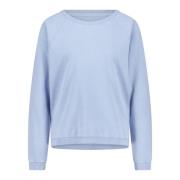 Juvia Marina Sweatshirt i ekologisk bomull Blue, Dam