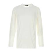 Tom Ford Stretch Bomullsblandning Vit T-shirt White, Herr