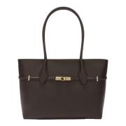 Furla Goccia Tote L Brown, Dam