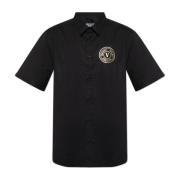 Versace Jeans Couture Skjorta med logotyp Black, Herr