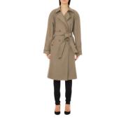 Liu Jo Klassisk Trenchcoat Green, Dam