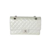 Chanel Vintage Pre-owned Laeder kuvertvskor Gray, Dam