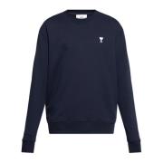 Ami Paris Logo sweatshirt Blue, Herr