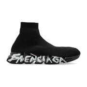 Balenciaga Ankelhöga sneakers Speed 2.0 LT Black, Herr