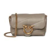 Pinko Beige Love Bag Puff Taupe Beige, Dam