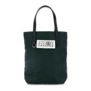 MM6 Maison Margiela Grön Canvas Handväska Green, Dam