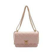 Chanel Vintage Pre-owned Laeder crossbodyvskor Pink, Dam